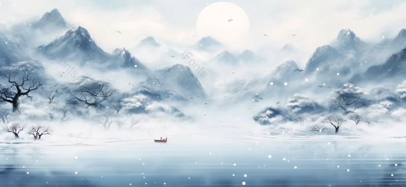 国风意境山水水墨画,插画/手绘图,插画/手绘图库,插画/手绘图下载,插画/手绘